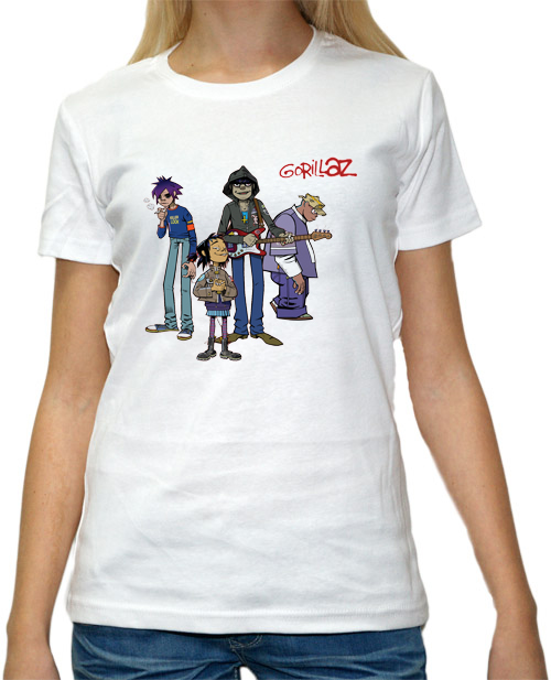 

Koszulka Dm. Gorillaz The Fall Plastic Beach
