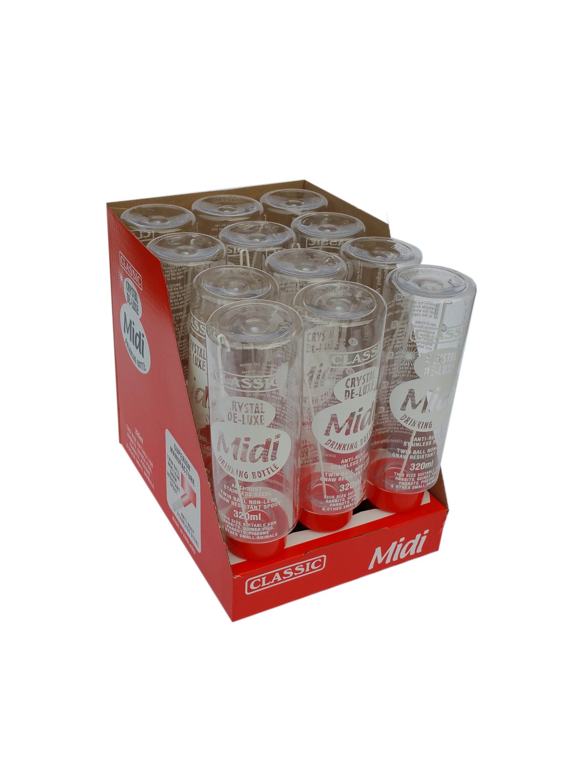 Levně Kuličkové Krmítko Pro Králíky 320 ml 12 Ks