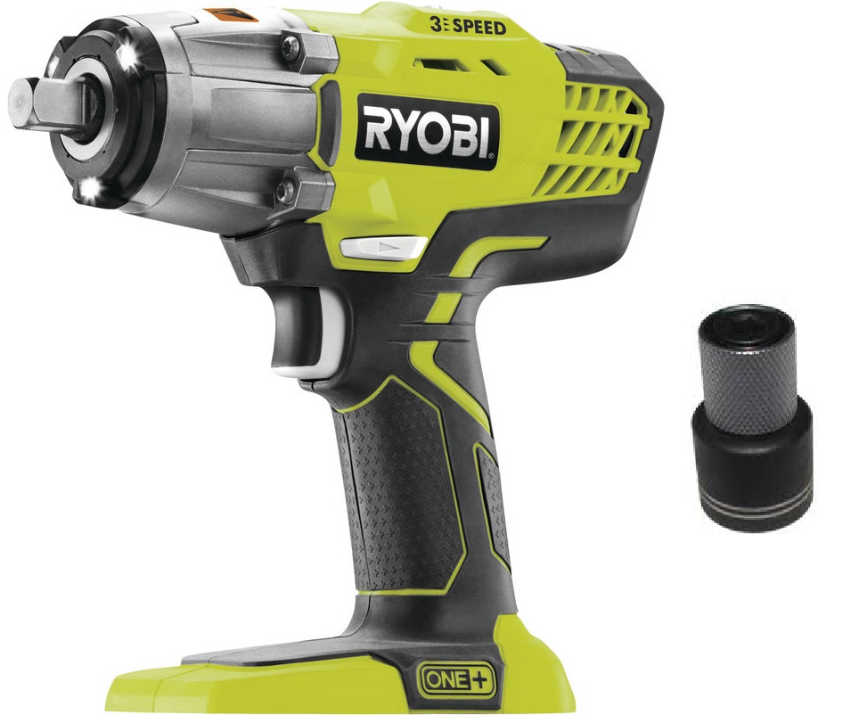 Ryobi Акумуляторний ударний гайковерт R18IW3 - 0 400Nm