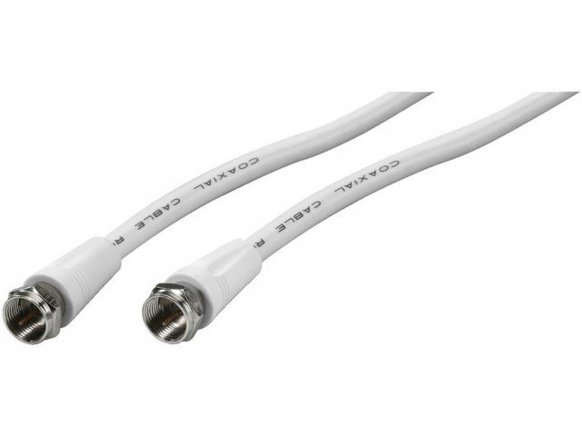 

Monacor ACF-502/WS - Kabel połączeniowy typu F 5m