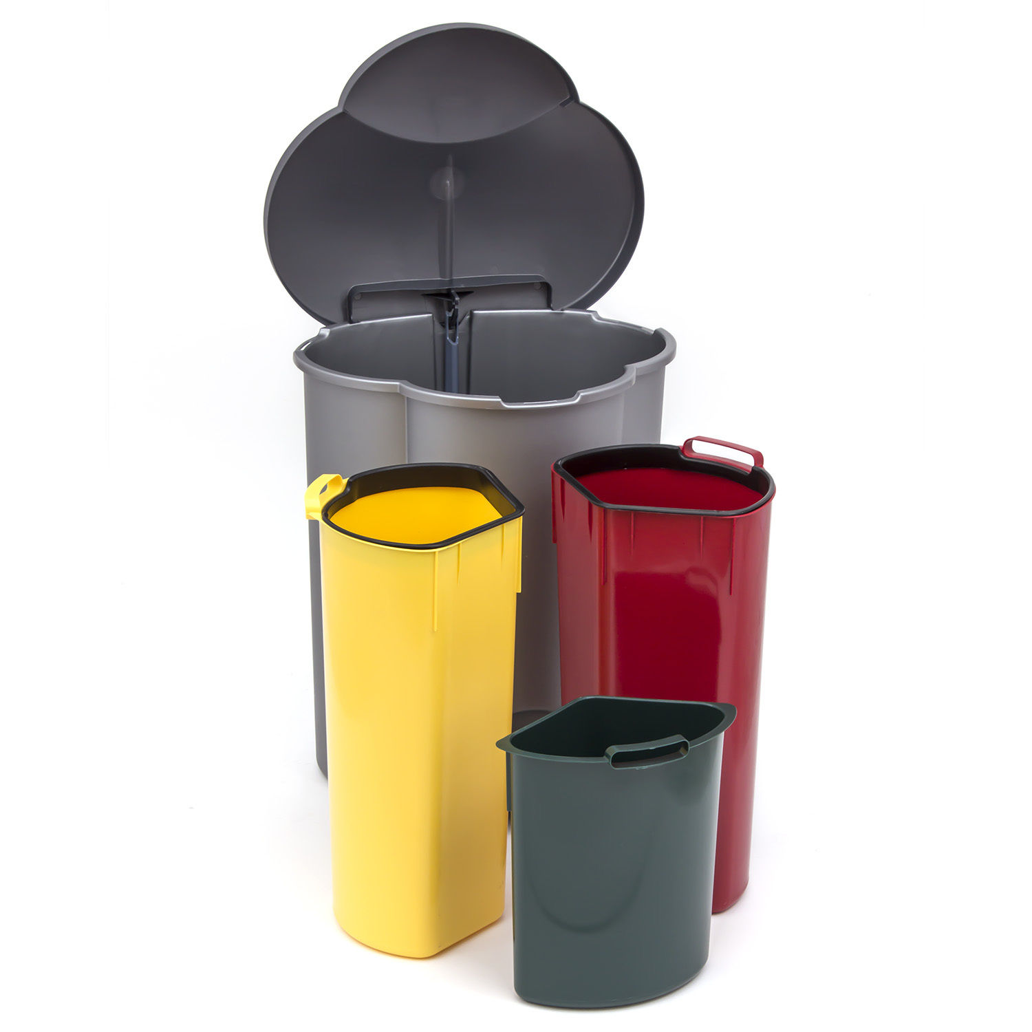 

Curver Trio Kosz do Segregacji Odpadów 2X17L 1X6L