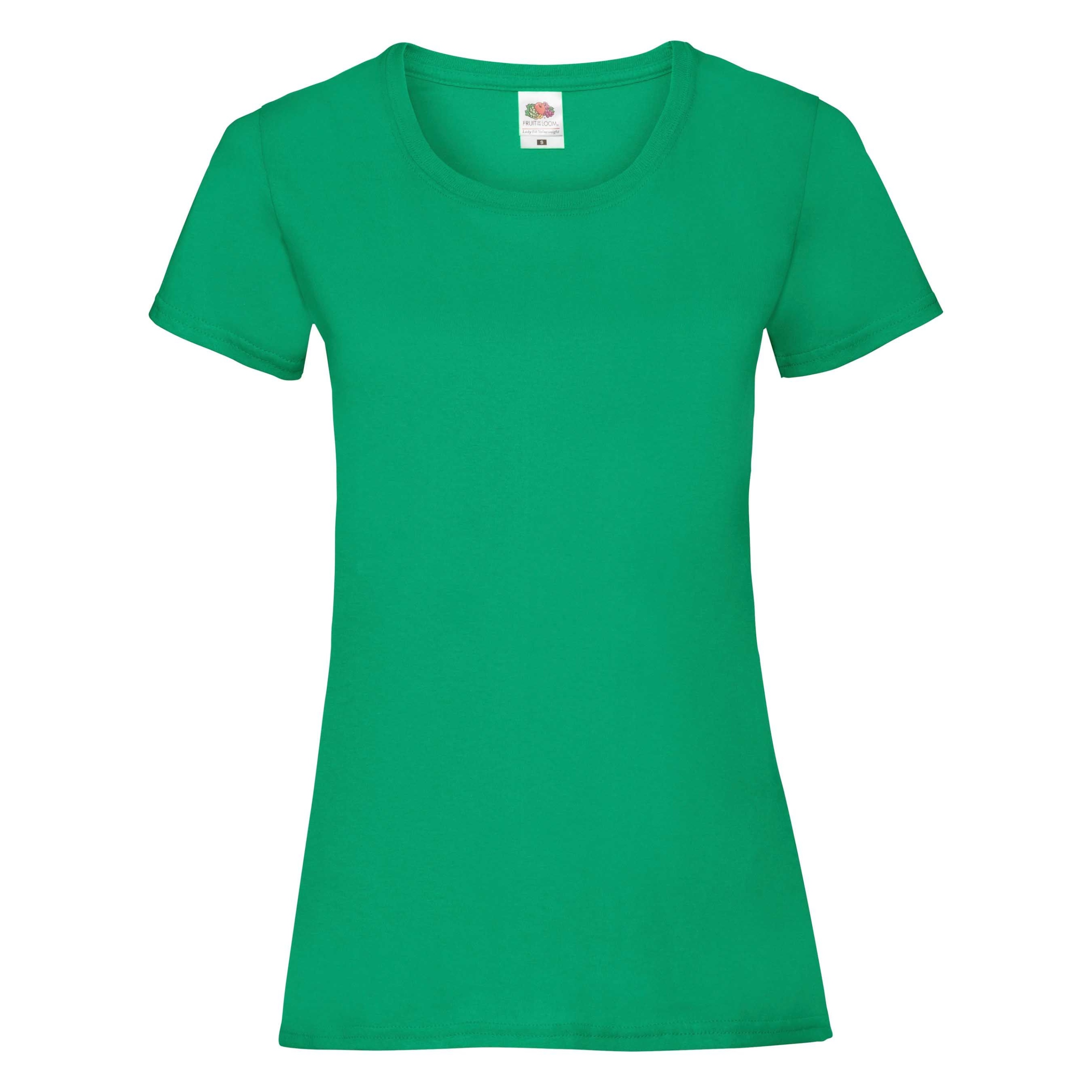 

Koszulka Damska Fruit Of The Loom T-shirt Green L