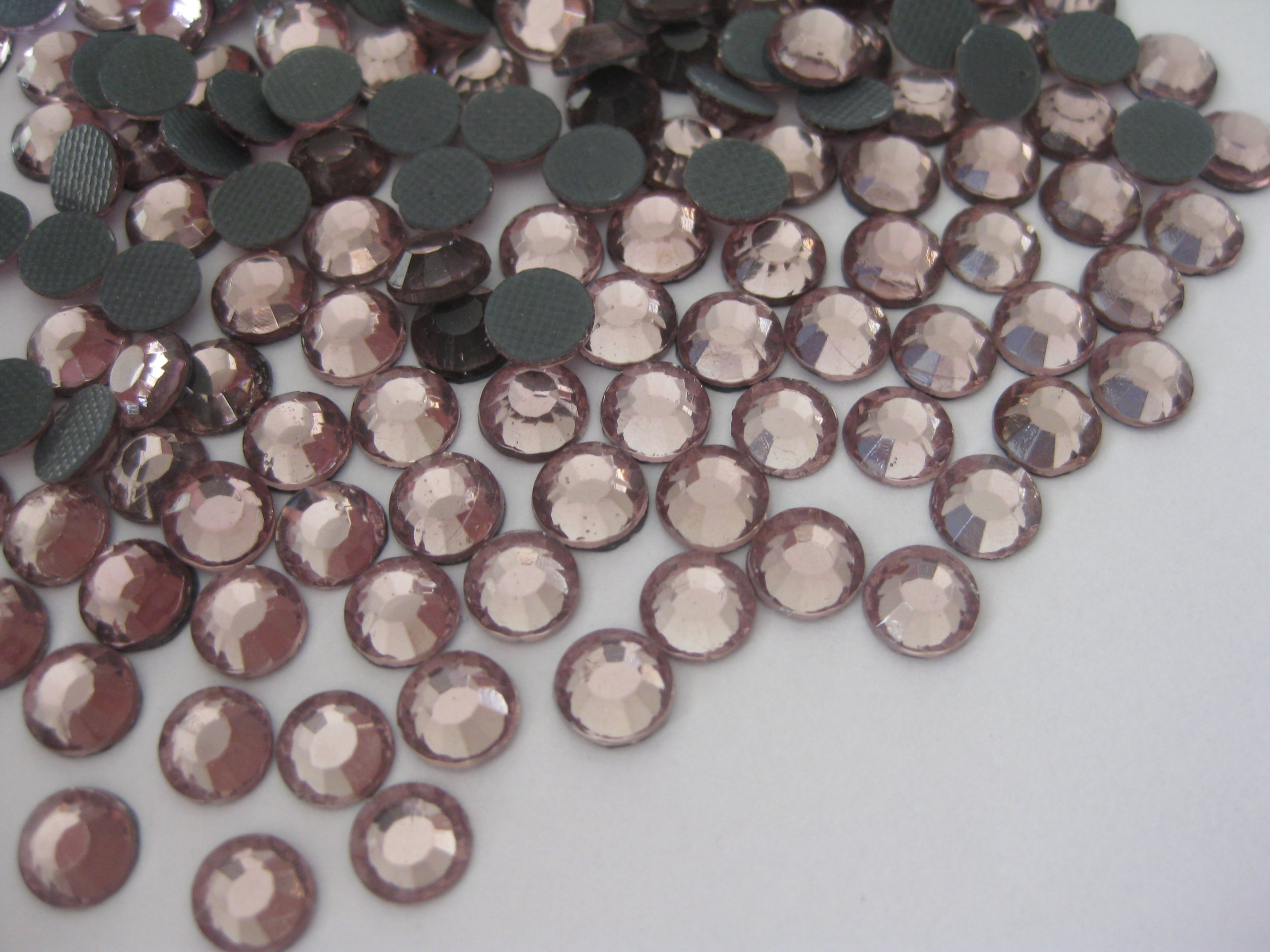 Cyrkonie Dżety Termo 2 mm jasny amethyst 300 szt