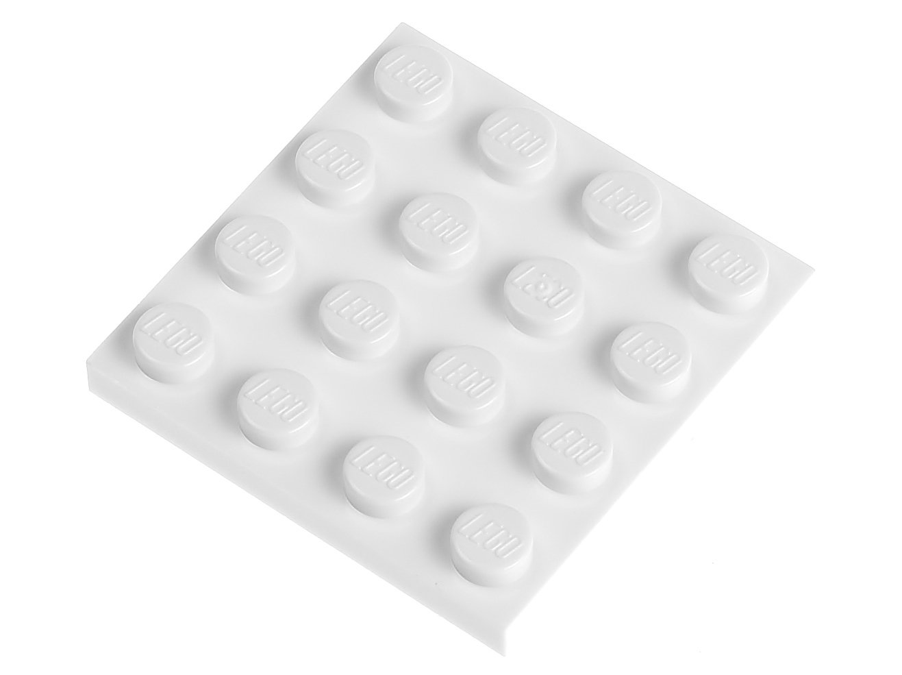 

Lego Płytka zwykła 4x4 3031 biała 2 szt.