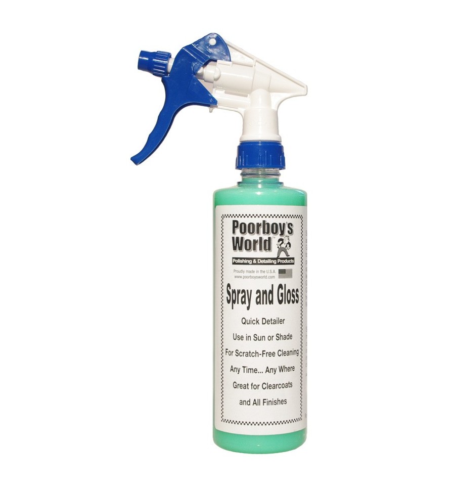 

Poorboy`s Word Spray & Gloss quick detailer