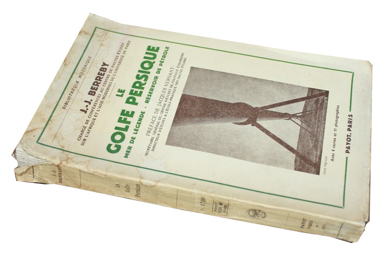 BERREBY ZATOKA PERSKA REZERWUAR ROPY MORZE LEGENDA POLITYKA ROPA MAPY 1959