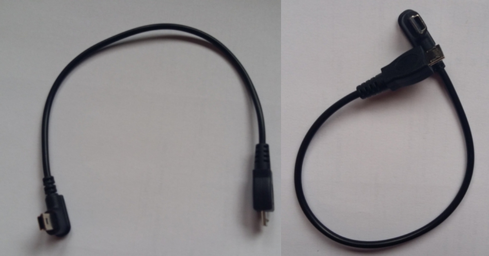 

Przewód przejściówka adapter mini - micro Usb 26cm