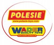 WADER WIADERKO ZABAWKI FOREMKI ZAMEK DO PIASKU 8el Marka Wader-Polesie