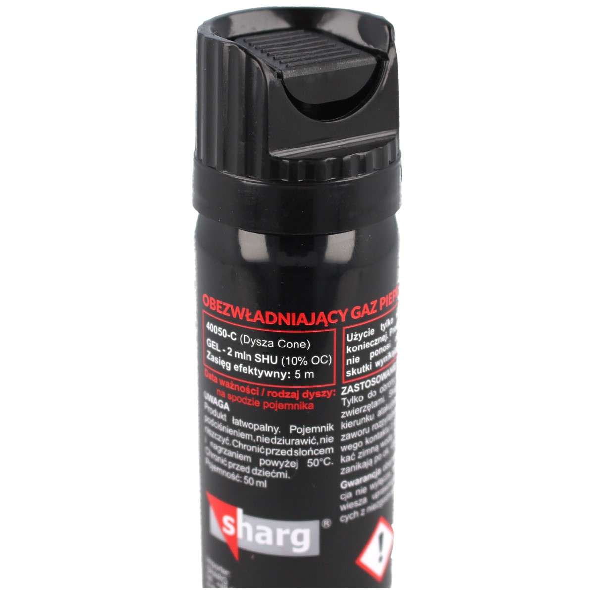 GAZ PIEPRZOWY OBRONNY DEFENCE NATO 50ml ŻEL Model DEFENCE NATO 50ml ŻEL