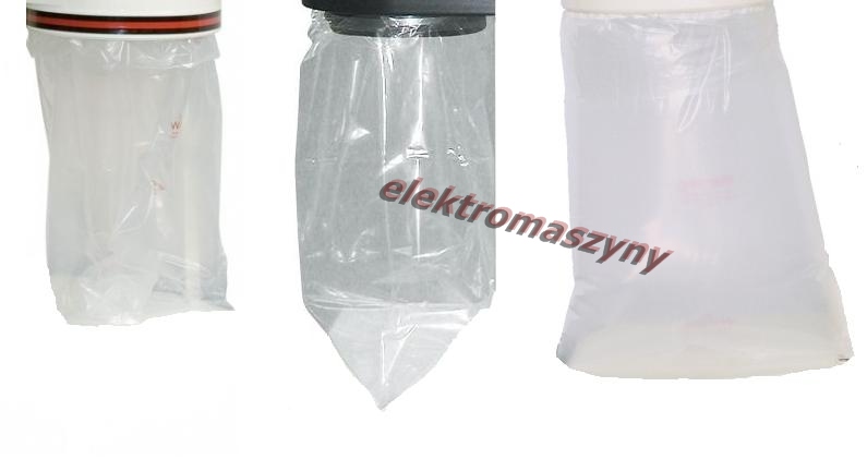 Worki foliowe worek 25szt 640x1200x0,1 fi410 160l Kolor przezroczysta