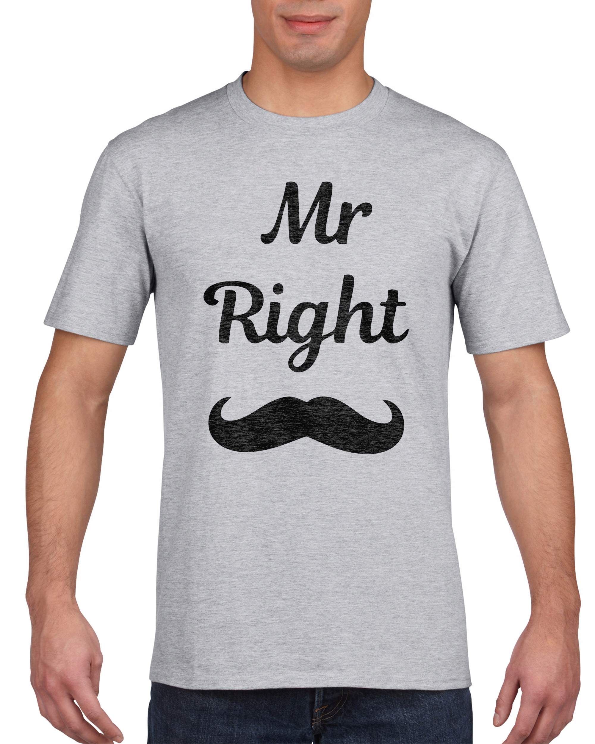 

Koszulka męska Mr Right Love Dla Chlopaka s XL