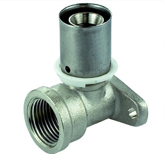 

Pex U 16x1/2GW kolano moc.prasa zacisk na prasę760