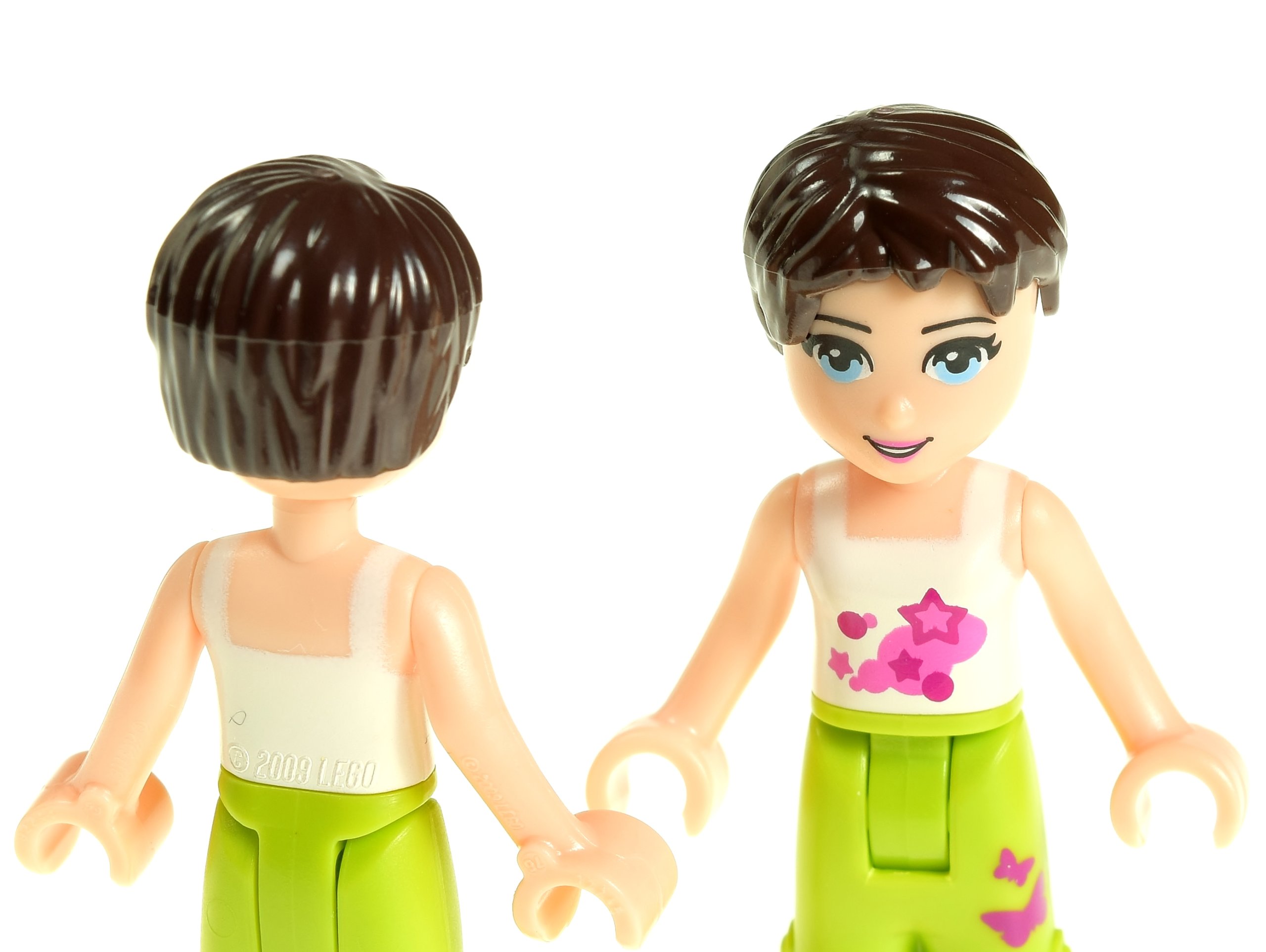 

Lego Włosy krótkie 62810 brązowe ciemne