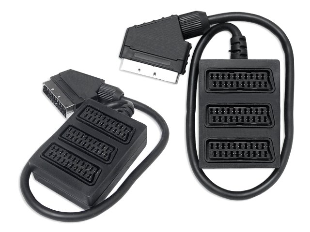 

Rozgałęźnik Rozdzielacz Euro Na 3 Euro Scart