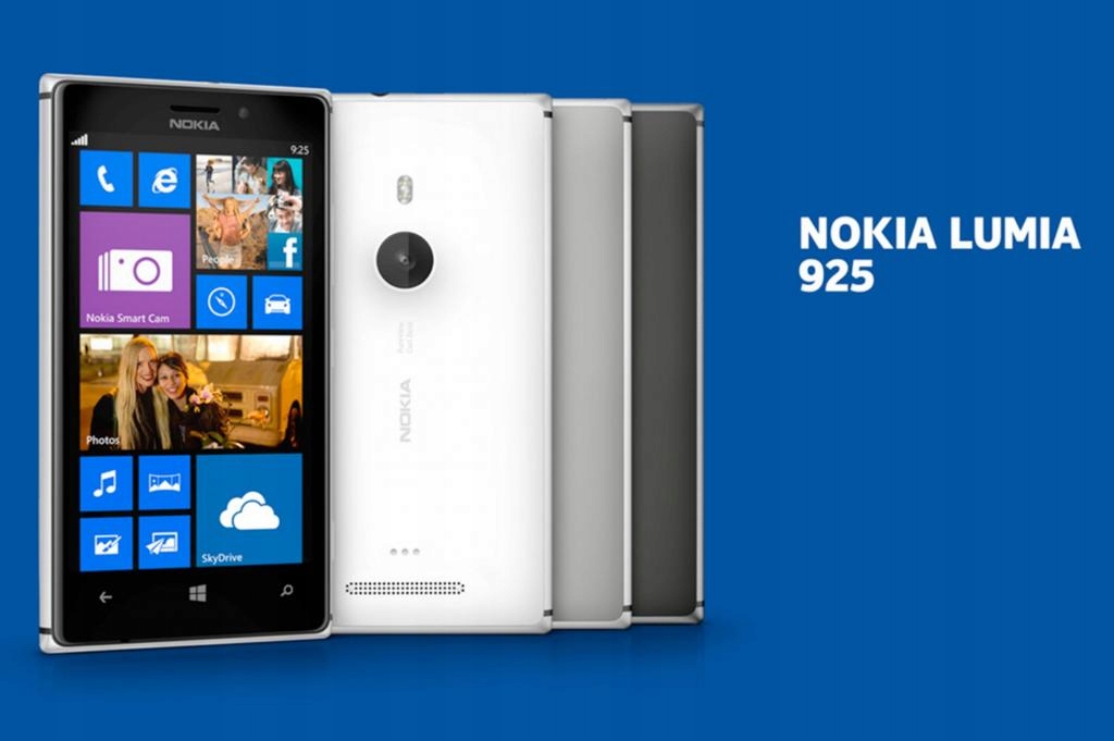 NOKIA LUMIA 925 телефон 3 Кольори чорний колір