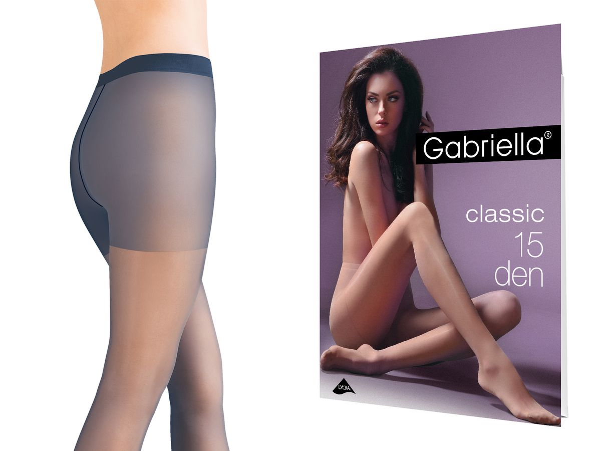 

Rajstopy Gabriella Classic 15 den Granat 2