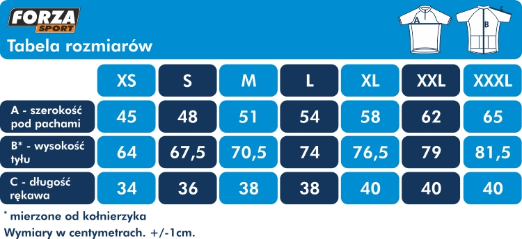 KOSZULKA KOLARSKA COOLMAX FORZA SPORT MAROON L Rękaw krótki rękaw