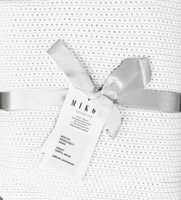 

Kocyk dziecięcy do chrztu 90X100 biały 1004