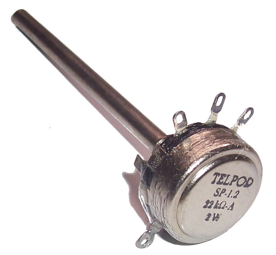 

Potencjometr Telpod SP-1.2 _ 22k A 2W oś 10cm