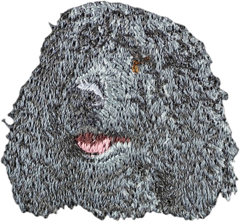 

Irlandzki spaniel dowodny Haft Naszywka Przyszywka