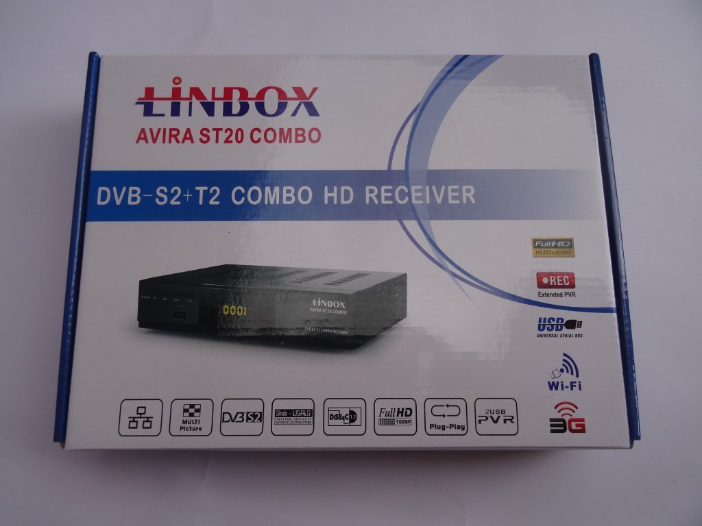 LINBOX AVIRA T20COMBO - TUNER HD Z MODULATOREM