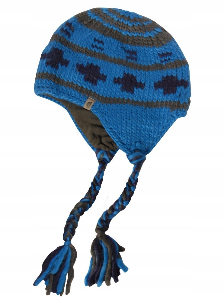 

The North Face czapka wełna niebieska