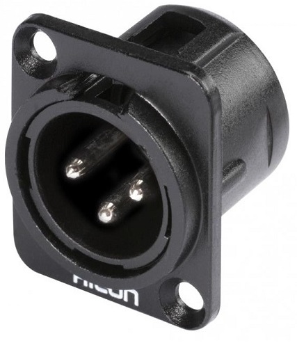 

Hicon HI-X3DM-M Gniazdo Męskie Tablicowe Xlr