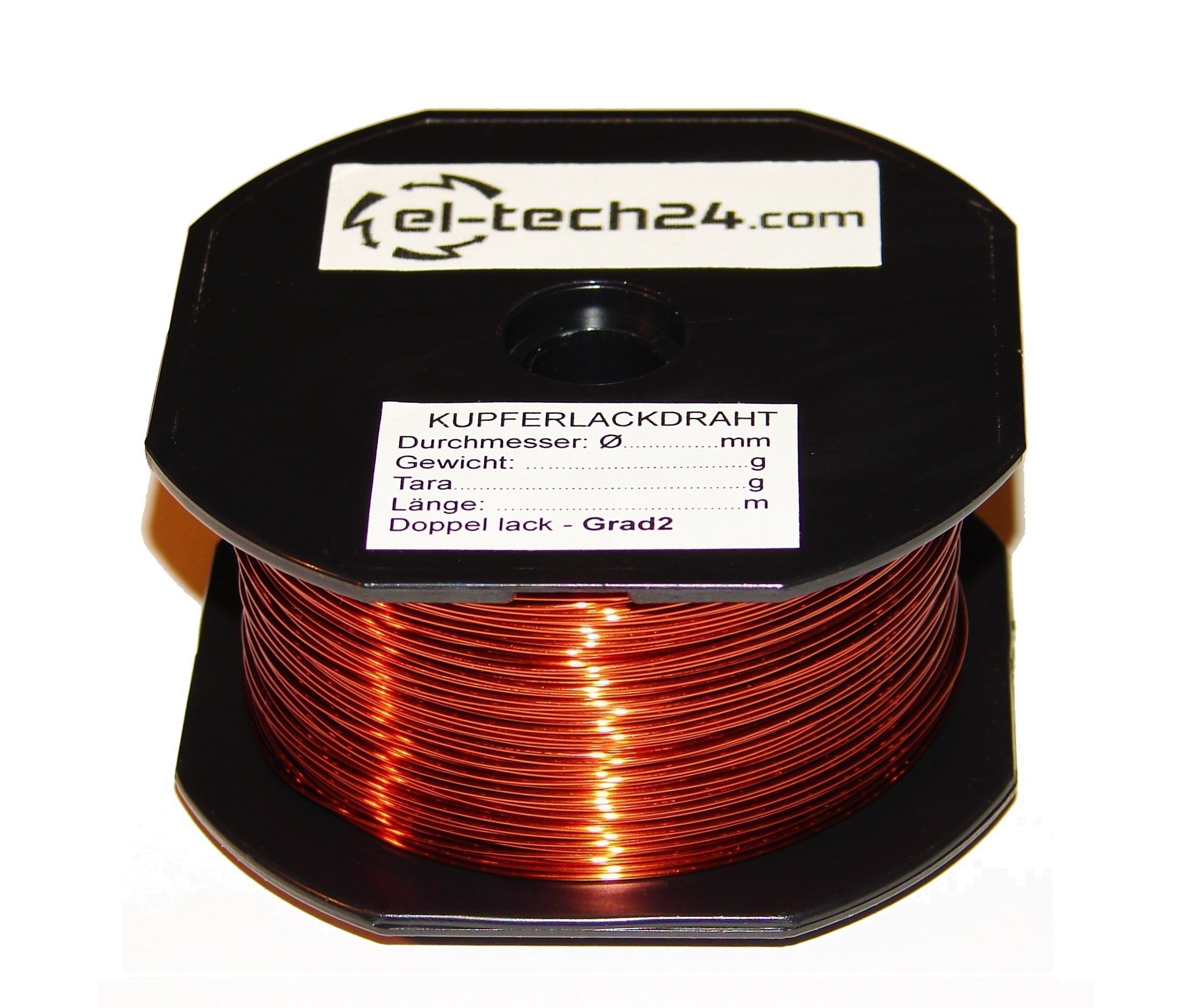 

Drut Nawojowy miedziany DN2E 0.65mm - 500g - 165m