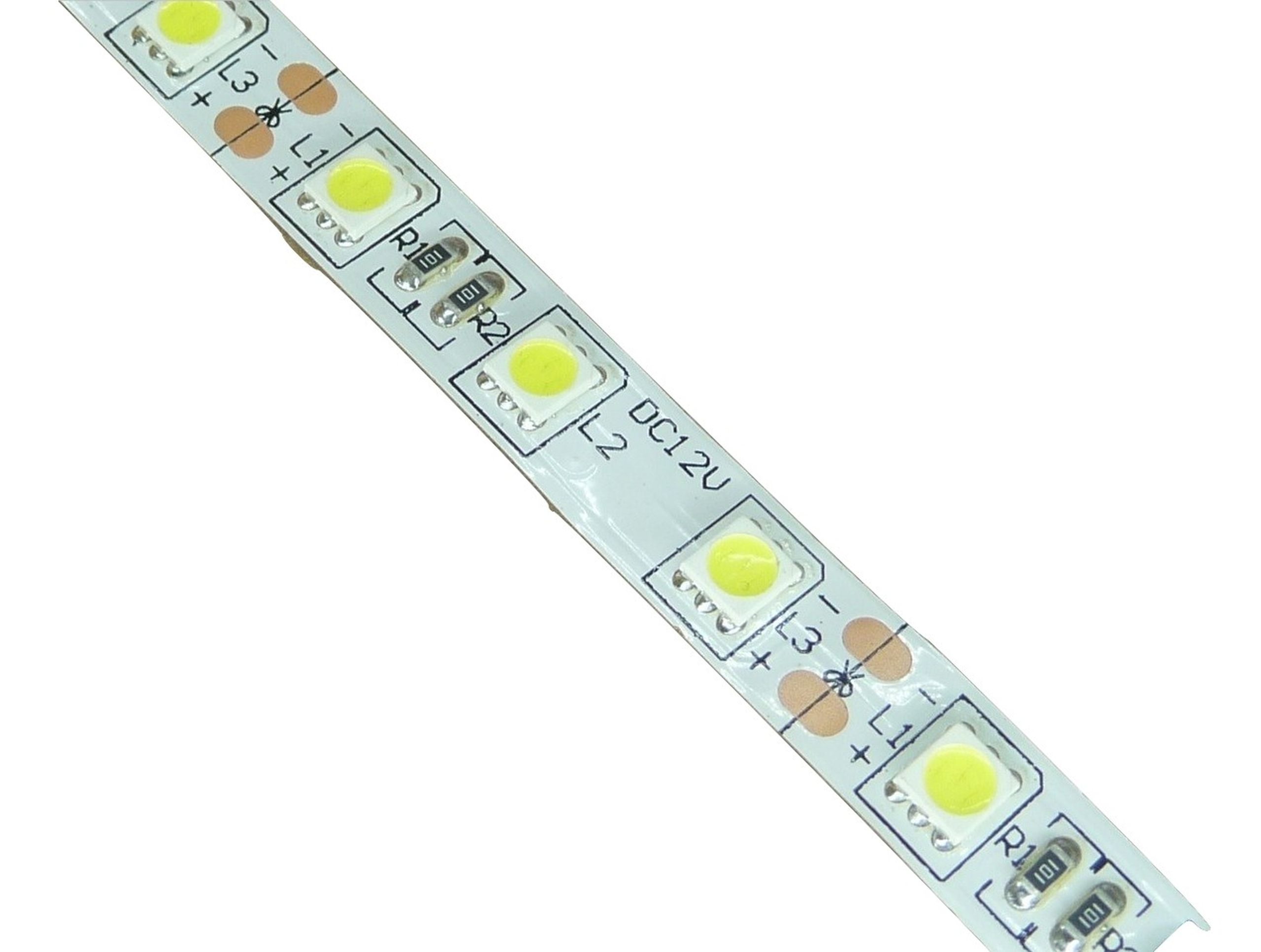 

5050 Taśma 300 Led 5m, biały ciepły zimny Epistar