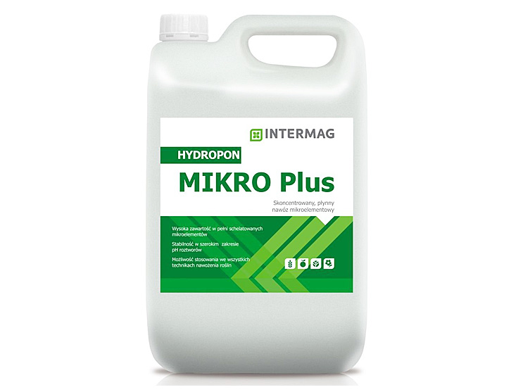 

Hydropon Mikro Plus 5L Nawóz Do Fertygacji Potas