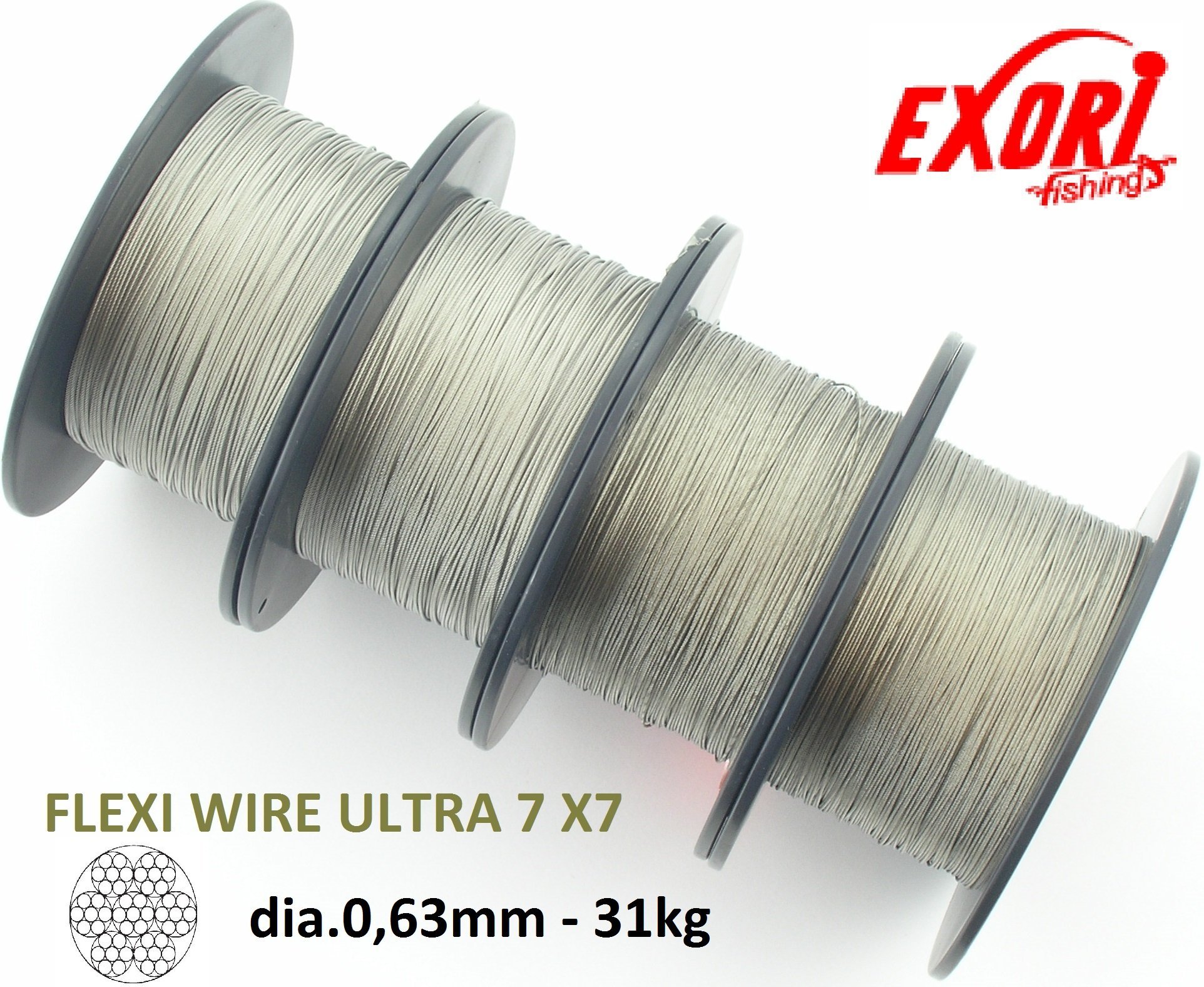 STALKA Z METRA ZAWODNICZA 7 x 7 - 31 kg EXORI Marka Exori