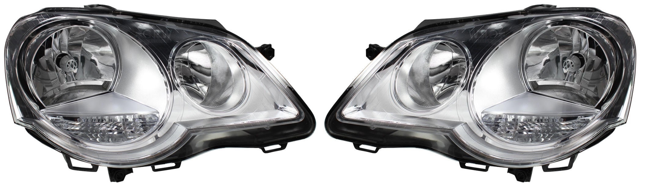 

Volkswagen Polo 9N Reflektor Lampa Przednia L+p