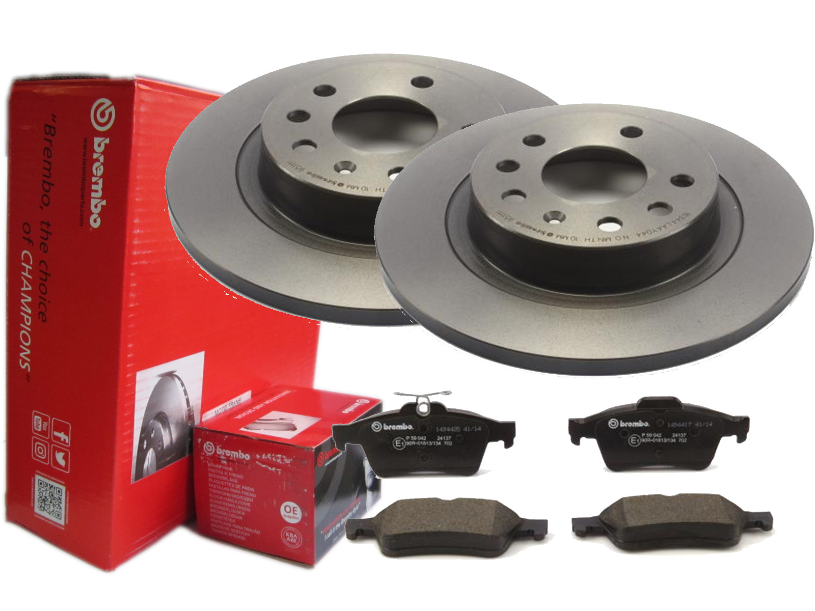 

Tarcze Klocki Brembo Tył Volvo S40 II V50 C30