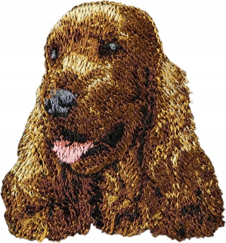 

Cocker spaniel angielski Haft Naszywka Przyszywka