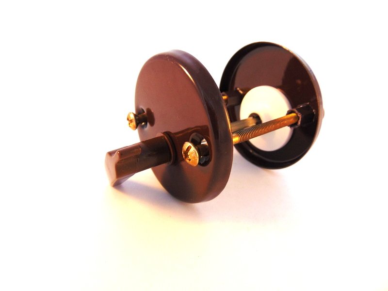 KLAMKA BLOKADA TARCZKA ROZETA WC DO ŁAZIENKI