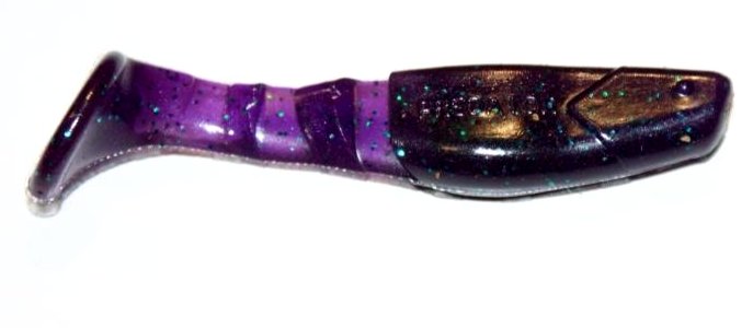 

Manns Predator 70mm Fioletowy z zielonym brokatem