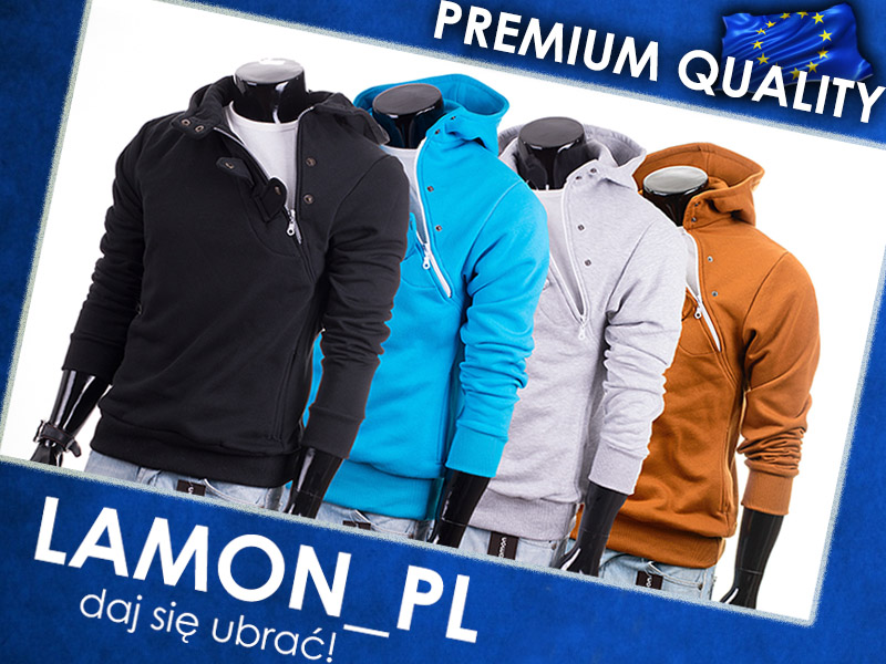 

Bluza męska z kapturem Japan Style Lamon 2018 XXL