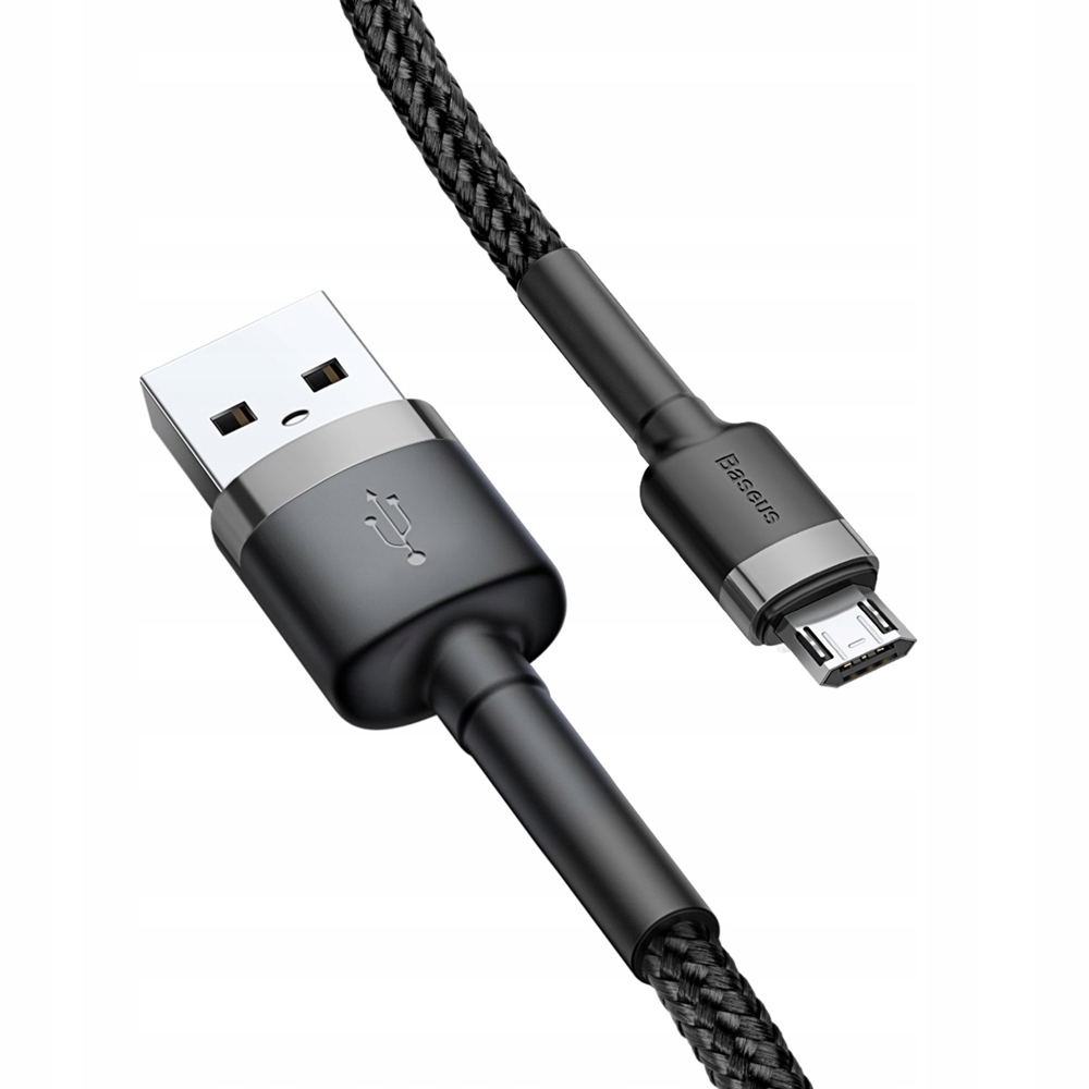 Baseus cafule кабель кабель 1M micro USB QC 3.0 Колір Чорний