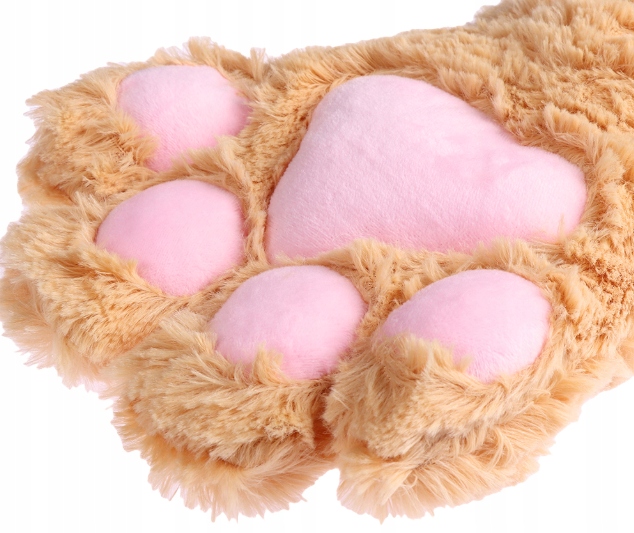 RĘKAWICZKI PLUSZOWE CIEPŁE KOCIE ŁAPKI PEŁNE Rodzaj jednopalczaste