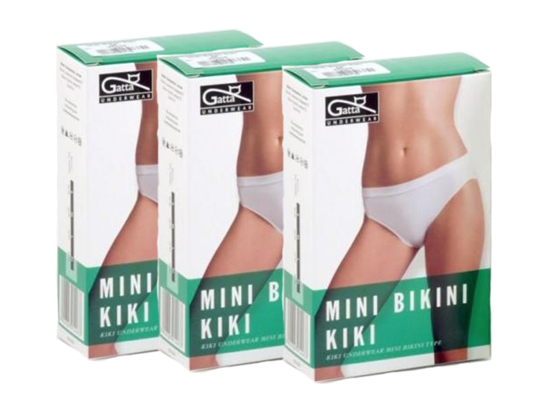 

3szt. Gatta Majtki Figi bikini Kiki bezwszowe R M