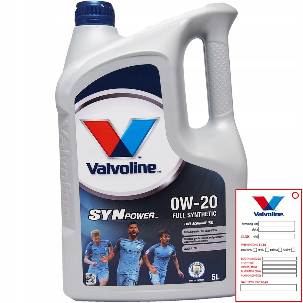 

Valvoline Synpower Fuel Economy (fe) 0W20 5L