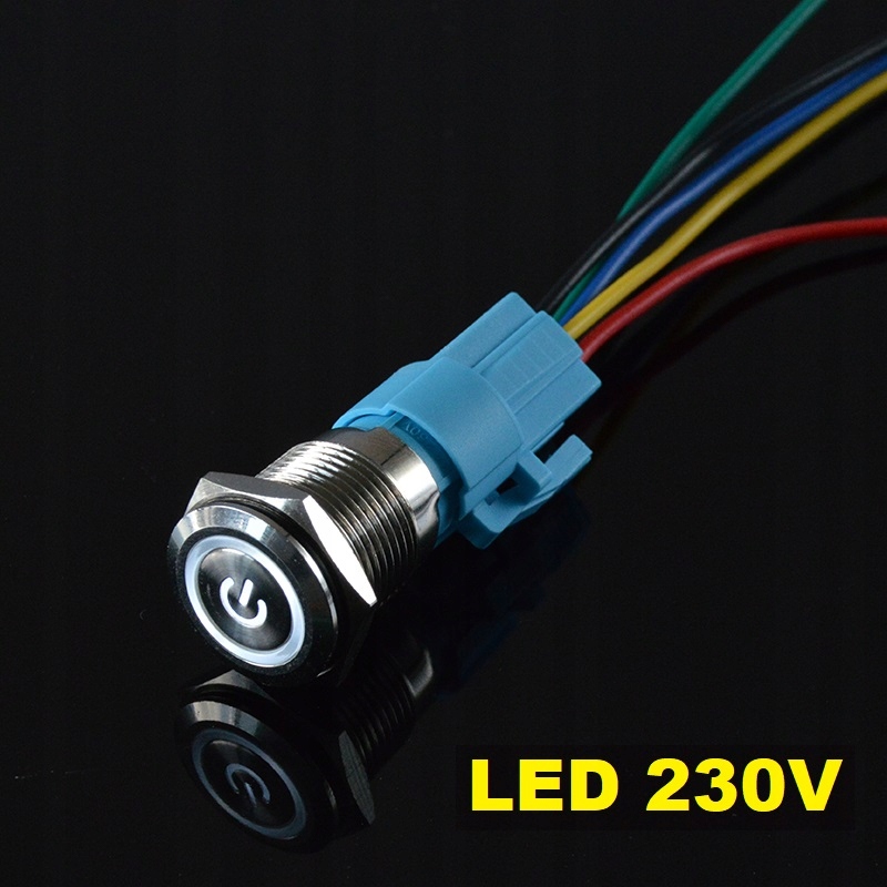 

Przełącznik hermetyczny 250V 3A monostabilny 16 mm