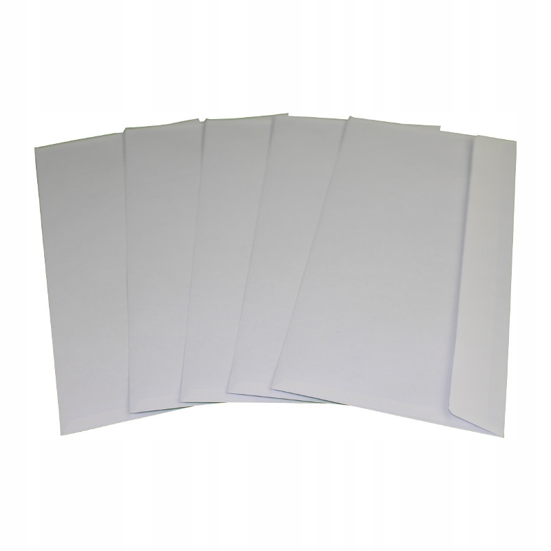 KOPERTY PAPIEROWE BIAŁE DL SK 25szt Marka inny