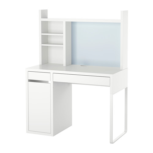 IKEA MICKE biurko, zestaw roboczy 105x50 cm BIAŁY