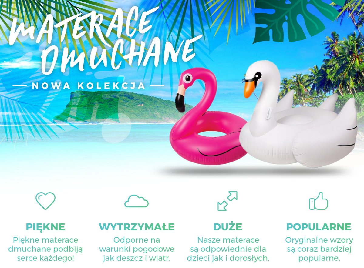 DMUCHANA PODSTAWKA NA NAPÓJ PIWO JEDNOROŻEC Model Jednorożec