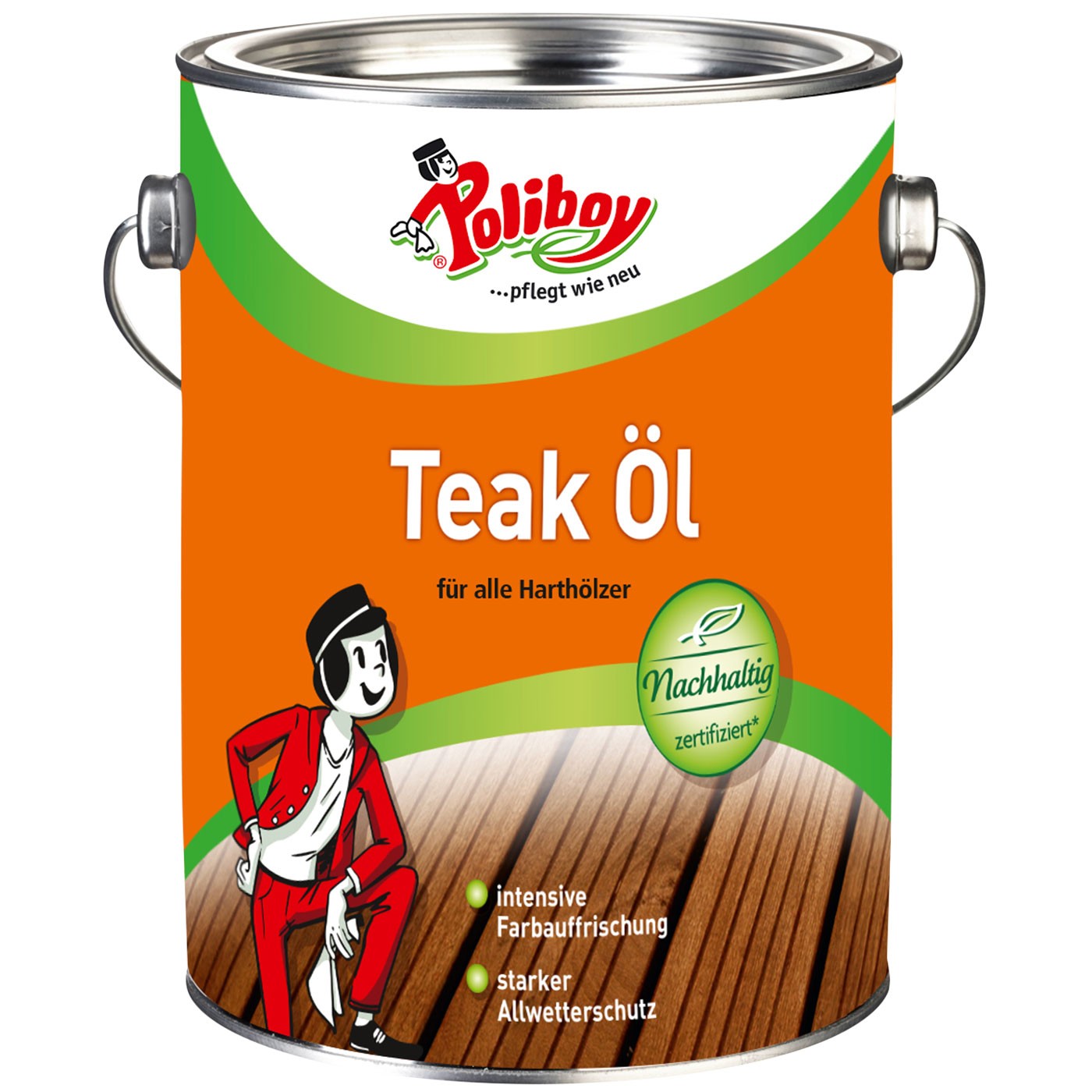 Poliboy Olej Do Ciemnego Drewna Tekowego 2,5l