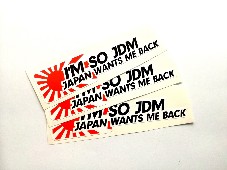 

I'M So Jdm sticker naklejka