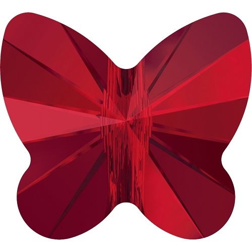 Swarovski 5754 Butterfly beads Light Siam 8 mm