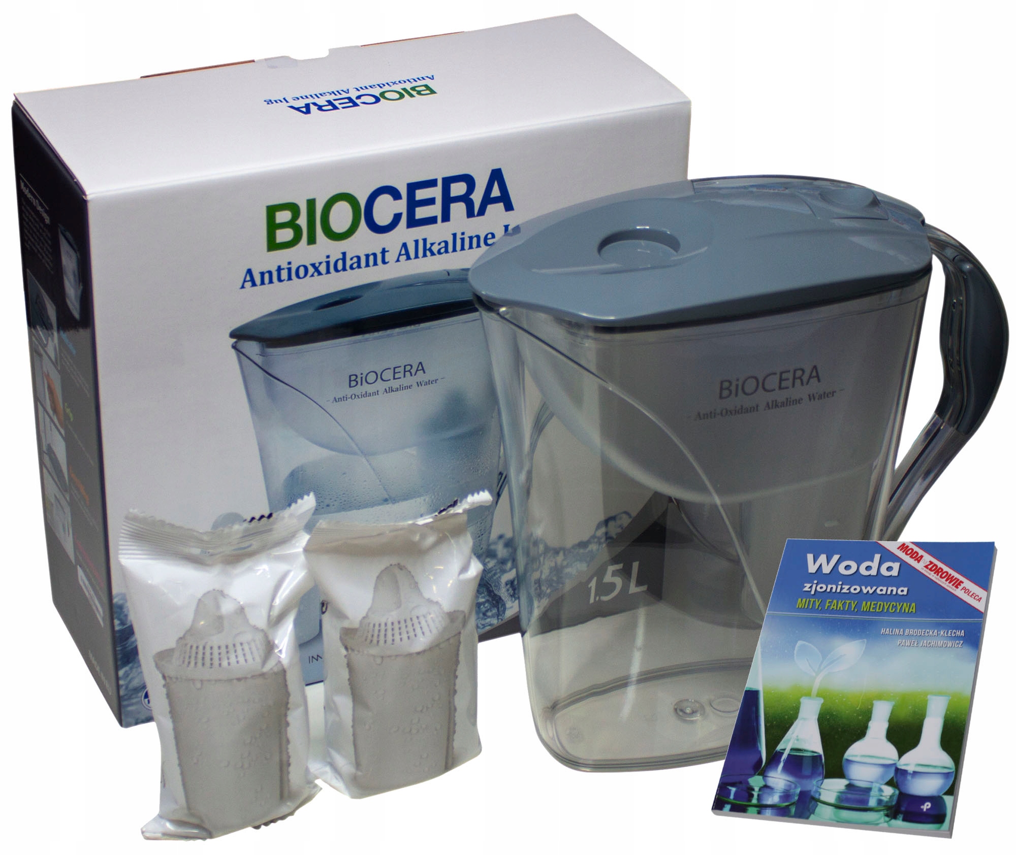

Biocera dzbanek jonizujący Jonizator Woda Redox