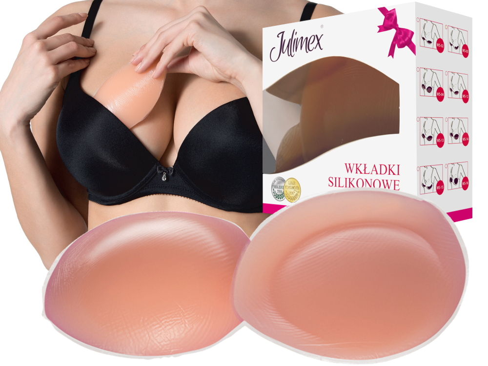 

Wkładki silikonowe Extra Push-up Julimex WS-04 A/b
